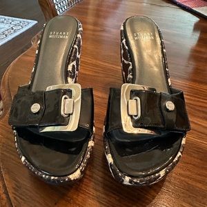 Stuart Weitzman Wedge Slides